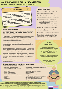 An intro to pelvic pain & endometriosis